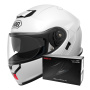 Casque Modulare Apribile Shoei Neotec 3 Bianco + Interfono Sena SRL-03