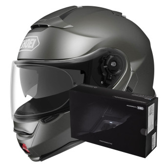 Modulare Apribile Shoei Neotec II Anthracite + Intercom Sena SRL-Mesh