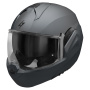 Casque Modulare Apribile Stormer Crusher Solid Grey Gunmetal Matt