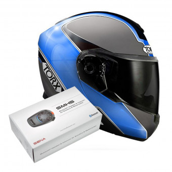 Modulare Apribile Torx Neil 2 Trip Blu + Kit Bluetooth SMH5 Solo