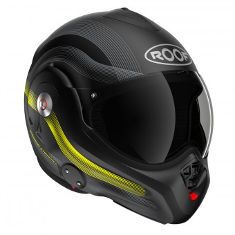 Modulare Apribile Roof Desmo Streamline Nero Acciaio Giallo Fluo 3a generazione