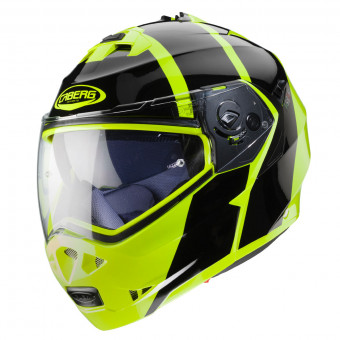 Modulare Apribile Caberg Duke II Impact Yellow Fluo Black