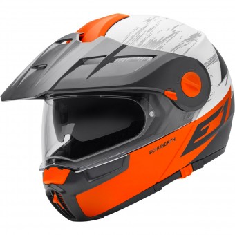 Casque Modulare Apribile Schuberth E1 Crossfire Orange Casque Modulare Apribile Schuberth E1 Crossfire Orange
