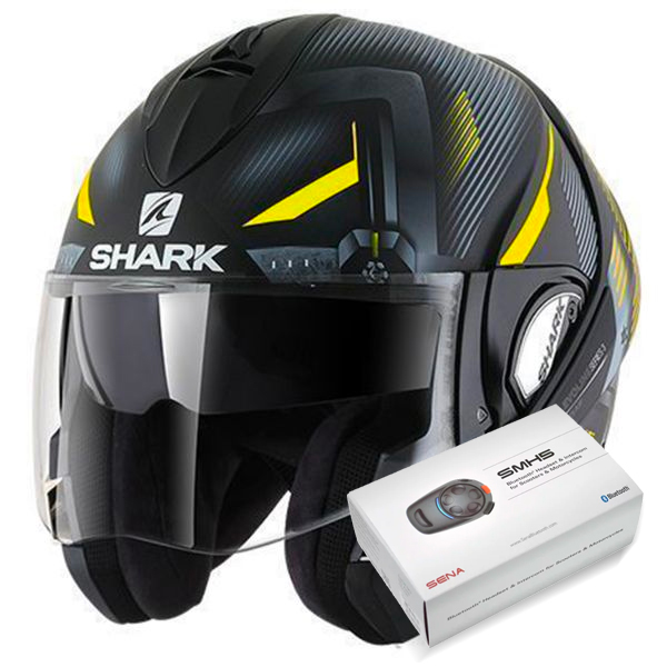 Modulare Apribile Shark Evoline Serie 3 Shazer Mat KYS
