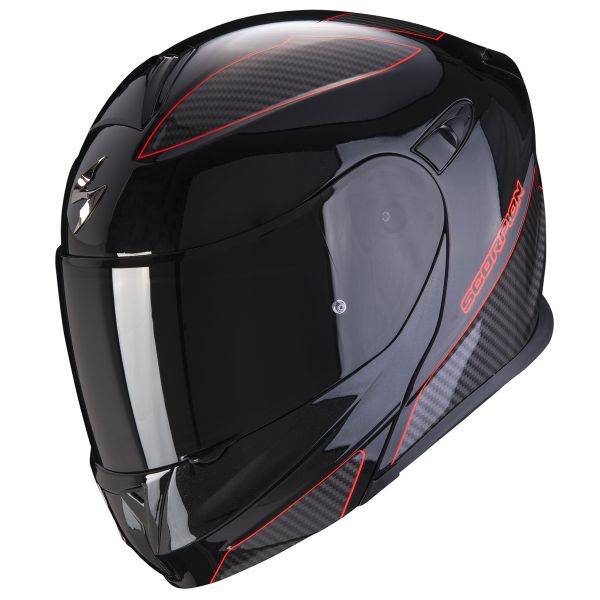 Modulare Apribile Scorpion Exo 920 Flux Black Red