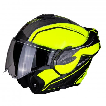 Scorpion Exo Tech Time-Off Giallo Fluo Argento