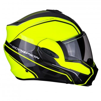 Scorpion Exo Tech Time-Off Giallo Fluo Argento