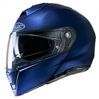 HJC I90 Semi Flat Blue + Kit Bluetooth 5S Solo