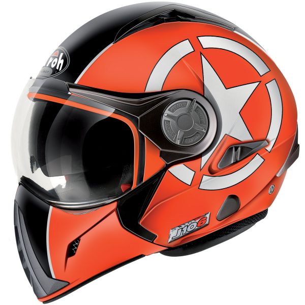 Modulare Apribile Airoh J106 Shot Arancione