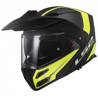 Modulare Apribile LS2 Metro Evo P/J Rapid Matt Black Yellow FF324