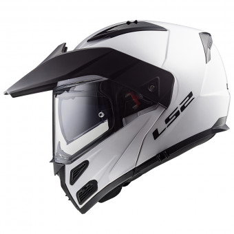 LS2 Metro Evo P/J Solid White FF324