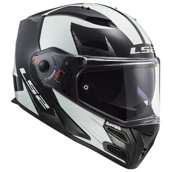 Modulare Apribile LS2 Metro Evo P/J Sub Black Glow White FF324
