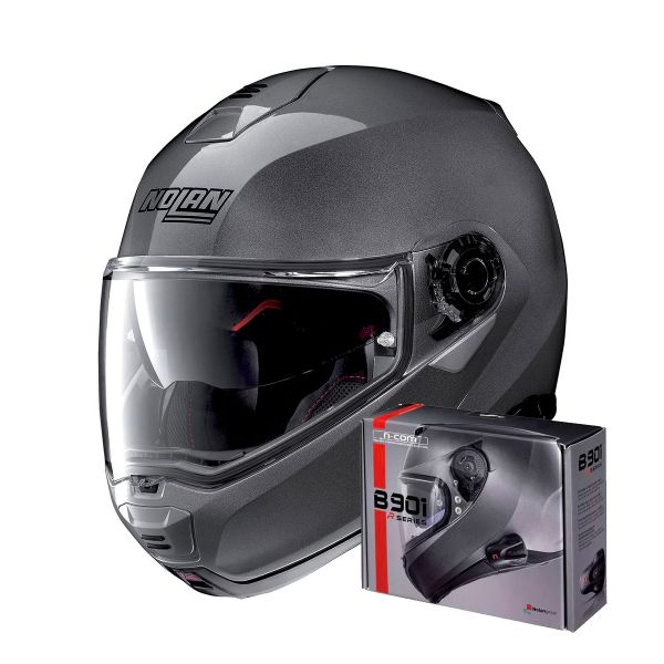 Buoni affari Nolan N100 5 Classic N-Com Lava Grey 4