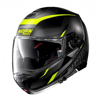 Casque Modulare Apribile Nolan N100 5 Lumiere N-Com Flat Black Yellow 37 Casque Modulare Apribile Nolan N100 5 Lumiere N-Com Flat Black Yellow 37