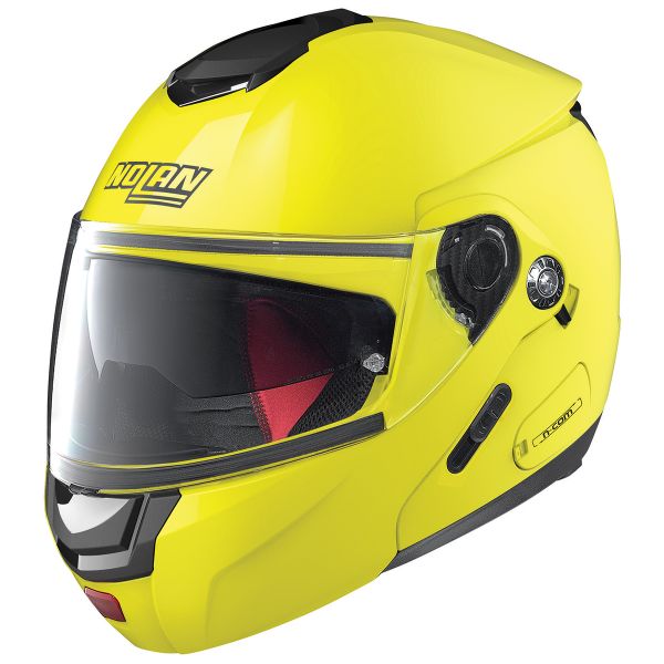 Modulare Apribile Nolan N90 2 Hi-Visibility N-Com Fluo Yellow 22