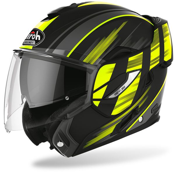 Modulare Apribile Airoh Rev 19 Ikon Yellow Matt