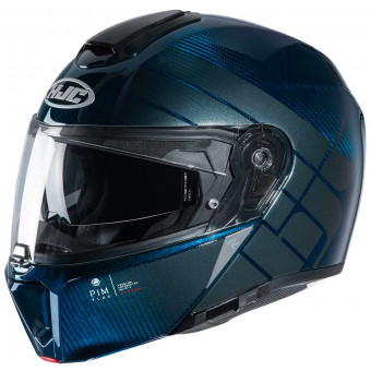 HJC RPHA 90 S Carbon Balian MC2 + Kit Bluetooth 5S Solo