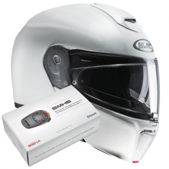 HJC RPHA 90 Semi Pearl White