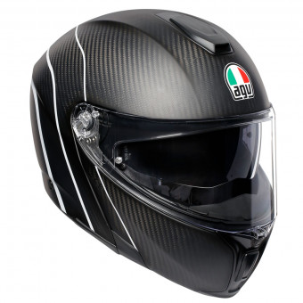 Modulare Apribile AGV Spormodular Refractive Carbon Argento
