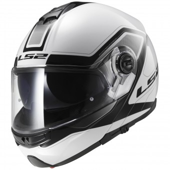 Modulare Apribile LS2 Strobe Civik White Black FF325