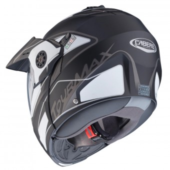 Caberg Tourmax Marathon Nero Opaco Bianco Antracite