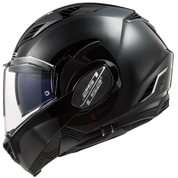 LS2 Valiant II Black FF900 + Kit Bluetooth 5S Solo