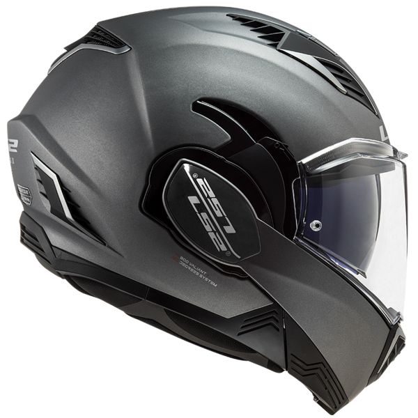 LS2 Valiant II Matt Titanium FF900 + Kit Bluetooth 5S Solo