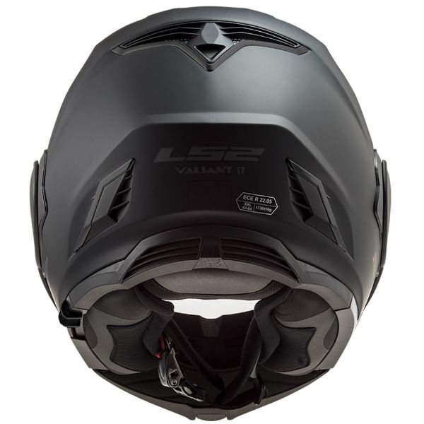 LS2 Valiant II Noir Matt Black FF900 + Kit Bluetooth SMH5 Solo