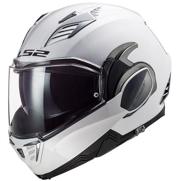 LS2 Valiant II White FF900 + Kit Bluetooth 5S Solo