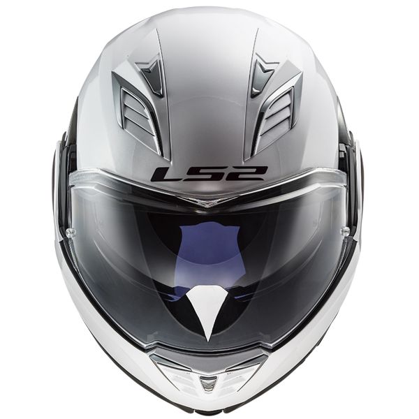 LS2 Valiant II White FF900 + Kit Bluetooth 5S Solo