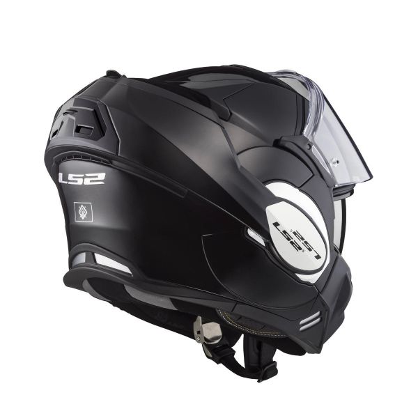 LS2 Valiant Solid Gloss Black FF399