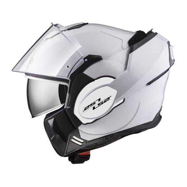 LS2 Valiant Solid Gloss White FF399