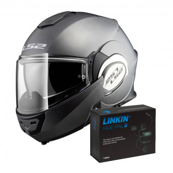 Modulare Apribile LS2 Valiant Solid Matt Titanium FF399