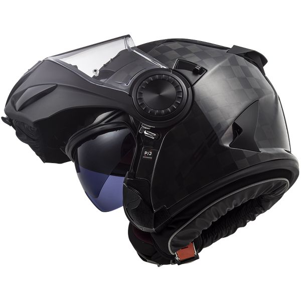 LS2 Vortex Solid Carbon FF313