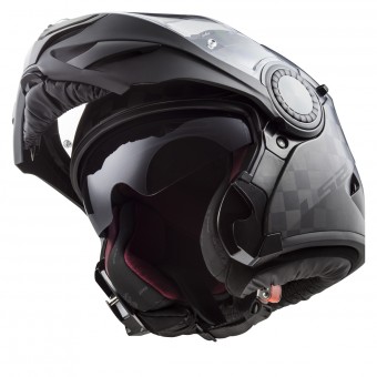 LS2 Vortex Solid Matt Carbon FF313
