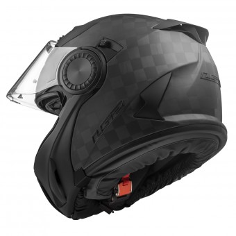 LS2 Vortex Solid Matt Carbon FF313