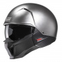 Casque Modulare Crossover HJC i20 Hyper Silver