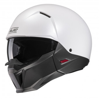 Casque Modulare Crossover HJC i20 Pearl White Casque Modulare Crossover HJC i20 Pearl White