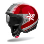 Casque Modulare Crossover Airoh J 110 Command Burgundy