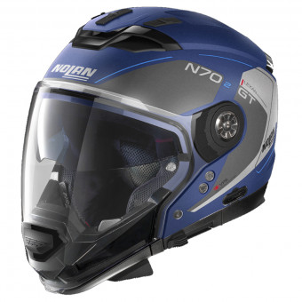 Nolan N70 2 GT Lakota N-Com Flat Imperator Blue 40