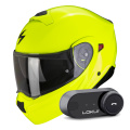 Pack Exo 930 Evo Solid Neon Yellow + Kit Bluetooth Lokui K30