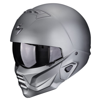 Modulare Crossover Scorpion Exo Combat II Solid Matt Titan Grey