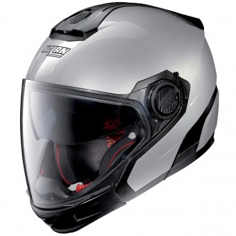 Casque Modulare Crossover Nolan N40 5 GT Special N-Com Salt Silver 11 Casque Modulare Crossover Nolan N40 5 GT Special N-Com Salt Silver 11