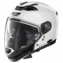 Casque Modulare Crossover Nolan N70 2 GT Classic N-Com Bianco Metallo 5