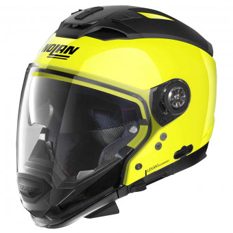Casque Modulare Crossover Nolan N70 2 GT ad alta visibilità N-Com giallo 22 Casque Modulare Crossover Nolan N70 2 GT ad alta visibilità N-Com giallo 22
