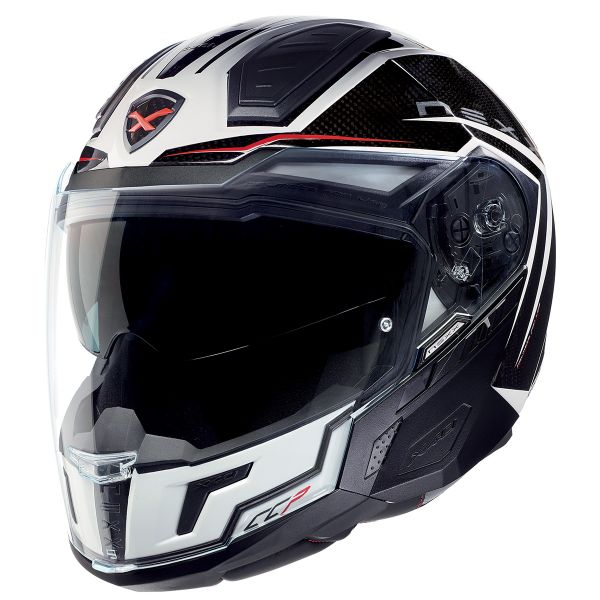 Nexx X40 Carbon Hyperthech Bianco