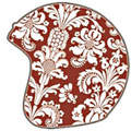 Accessori Helmetdress Fodera per Casco Classic Red