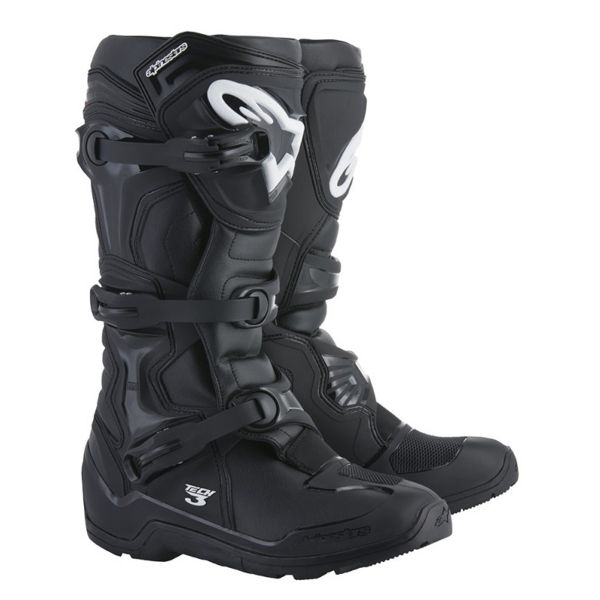 Stivali Cross Alpinestars Tech 3 Enduro Nero Stivali Cross Alpinestars Tech 3 Enduro Nero