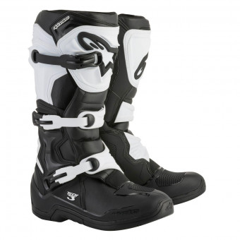 Stivali Cross Alpinestars Stella Tech 3 Nero Bianco Stivali Cross Alpinestars Stella Tech 3 Nero Bianco