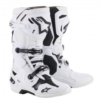 Stivali Cross Alpinestars Tech 10 Bianco
